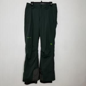Marmot Pants Mens Medium Green Waterproof Ski Snowboarding Outdoor I73940 Winter